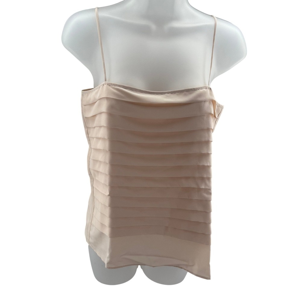 Club Monaco Blush Pink‎ Tiered Ruffle Camisole Shirt XS NEW MSRP 98